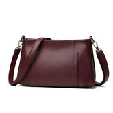 Large-capacity Urban Simplicity Bag For Middle-aged Women Maroon Asteria