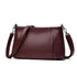 Large-capacity Urban Simplicity Bag For Middle-aged Women Maroon Asteria