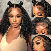 MYLOCKME Glueless Wigs Human Hair 6x4 Curly Wave Lace Closure Wigs Deep Wave 9x6 5x5 Lace Closure Wig Pre Cut Curly Human Hair Water Wave 200% Khamik Shop Online