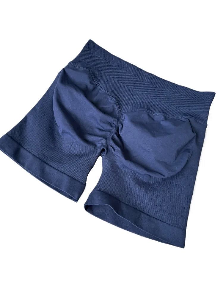 Seamless Shorts 4.5" Yoga Shorts Women Clothes Scrunch Bum Gym Shorts Booty Running Short Butt Lifting Workout Pants Fitness Khamik Shop Online