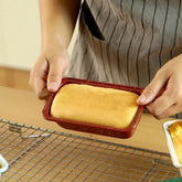 Carbon Steel Loaf Pan Nonstick Bread Baking Mold Rectangular Toast Pan for Oven Baking Quick Release Smooth Edges Kitchen Gadget Khamik Shop Online