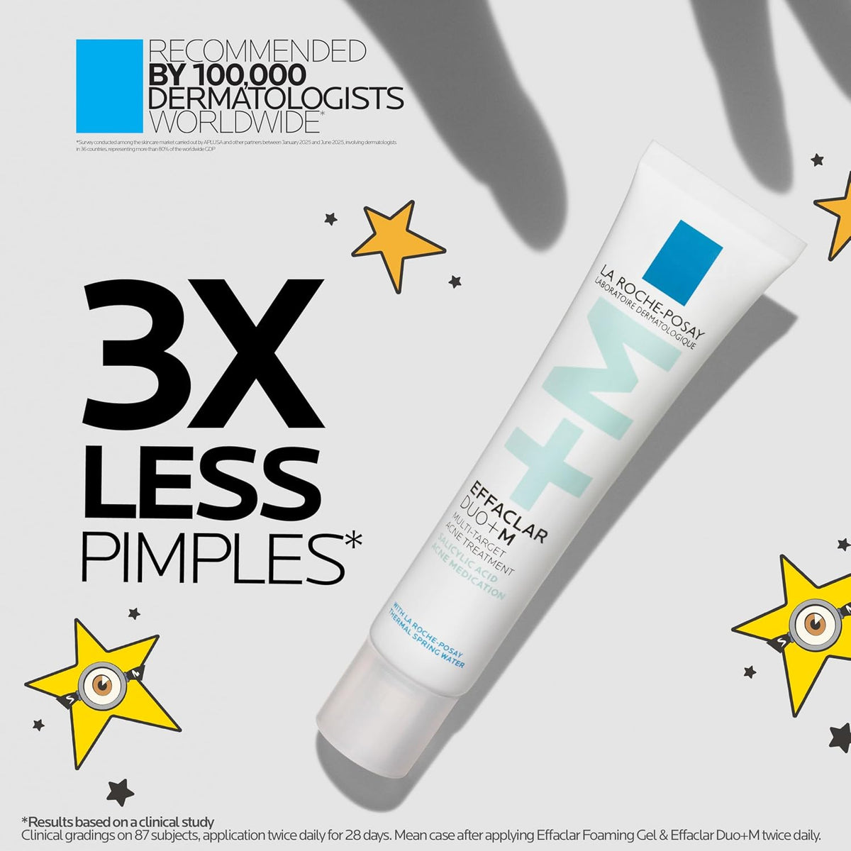 La Roche-Posay Effaclar Duo+M Salicylic Acid Acne Treatment for Face