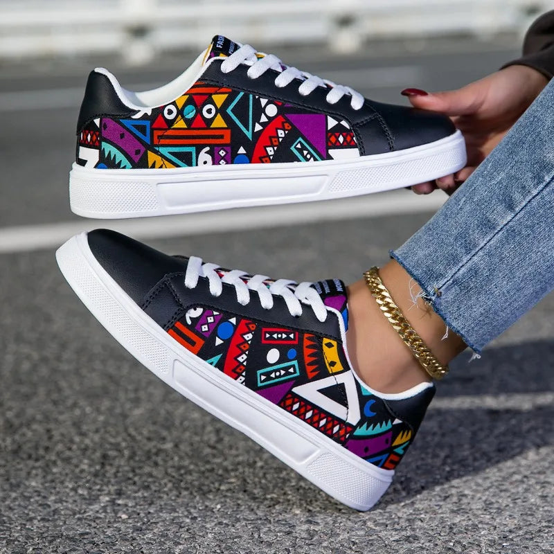 MAEDEF Shoes for Women Men Vulcanized Shoes Flats Comfortable Walking Sneakers Women Walking Skateboard Shoes Man Sports Shoes Khamik Shop Online