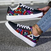 MAEDEF Shoes for Women Men Vulcanized Shoes Flats Comfortable Walking Sneakers Women Walking Skateboard Shoes Man Sports Shoes Khamik Shop Online