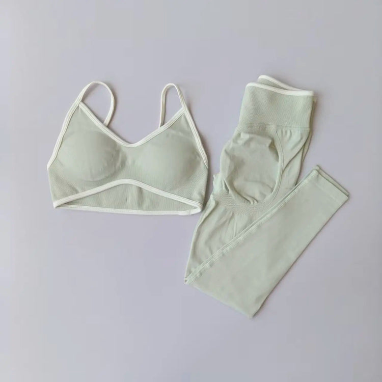 Seamless 2PCS Legging Sets Women&