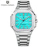 TOP New PAGANI DESIGN 37MM Square Men Quartz Watches Luxury Sapphire Glass AR Coated Business Watch VH31 Luminous Watch for Men Khamik Shop Online