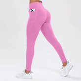 Women Yoga Pants with Pockets Butt Lifting Tummy Control Sports Leggings High Waist Fitness Tights Gym Clothing Sportswer Khamik Shop Online