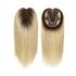 6 Colors Available Human Hair Topper Wig 4x4.5 Lace Frontal 12 Inch Hand-Tied 4 Clips 48H Ship 
