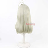 Bubuwig Synthetic Hair Moria Ruruka Cosplay Wigs Star Detective Precure! Moria Ruruka 60cm Long Light Green Wig Heat Resistant Khamik Shop Online