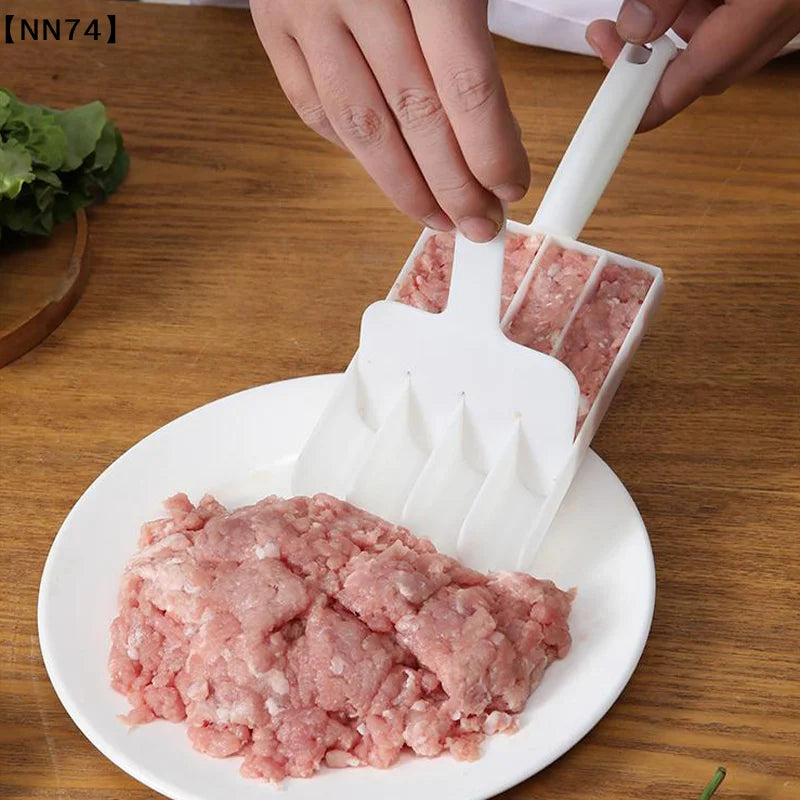Creative Plastic Meatball Mak Set Fried Fish Beef Meat Making Balls Mold Spoon Meat Tools Kitchen Gadgets Cooking Accessories[J] Khamik Shop Online