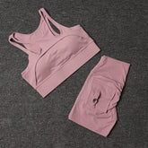 Fitness Shorts Yoga Sets Women&