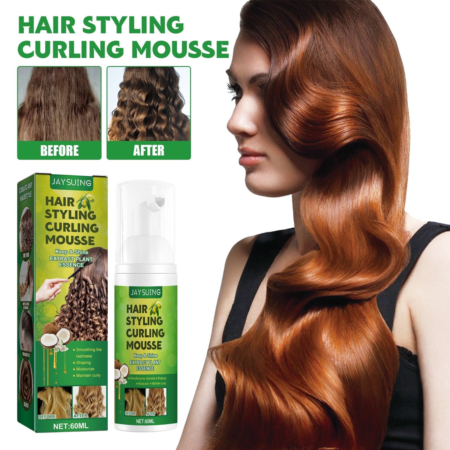 EELHOE Rosemary Hair Treatment Oil Scalp Cleansing Conditioning Pear Daisy