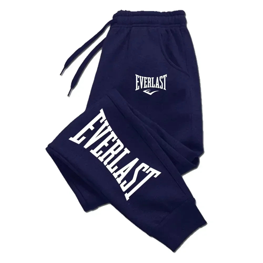 2025 EVERLAST Men Women Jogging Sweatpants Running Trousers Fleece Streetwear Sport Oversized Jogger Sweat Pants 2025 Clothing Khamik Shop Online