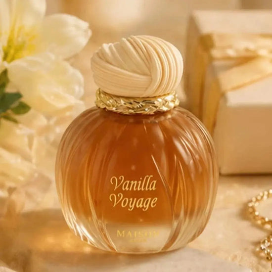 Vanilla Voyage 100ml Oriental Sweet Unisex Perfume Long-Lasting Luxurious Warm Fragrance with Caramel Jasmine Honey Amber Vanilla Musk Essence Khamik Shop Online