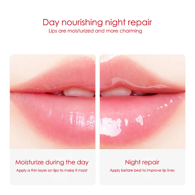 BIOAQUA Natural Fruits Lip Balm Moisturizing Jelly Nourishing Skin Care Lipstick Non-Stick Long-Lasting Lips Care Cosmetics