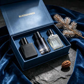 Jean Miss 3Pcs Men Perfume Gift Set Woody Aquatic Citrus Scent Eau de Toilette Long Lasting Masculine Fragrance Exquisite Blue Gift Box For Male Dating Travel Birthday Valentine Gift Khamik Shop Online