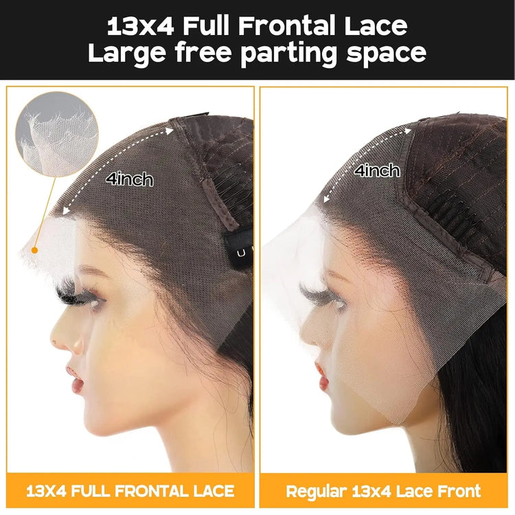 400 Density Brown Kinky Curly Color WIg 13x6 HD Lace Frontal Wig 100% Human Hair Wigs For Women 4x4 Lace Frontal Wig Pre plucked Khamik Shop Online