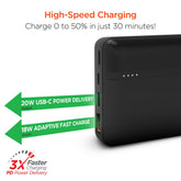 HyperGear 20000mAh 20W PD + USB Power Bank Sky Iapetus