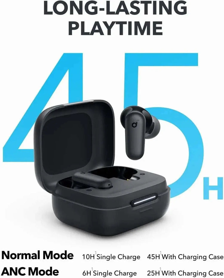 By Anker Soundcore P30i Intelligent Noise Cancelling Bluetooth Earphones Surround Sound Effects Ultra Long Battery Life 45H Khamik Shop Online