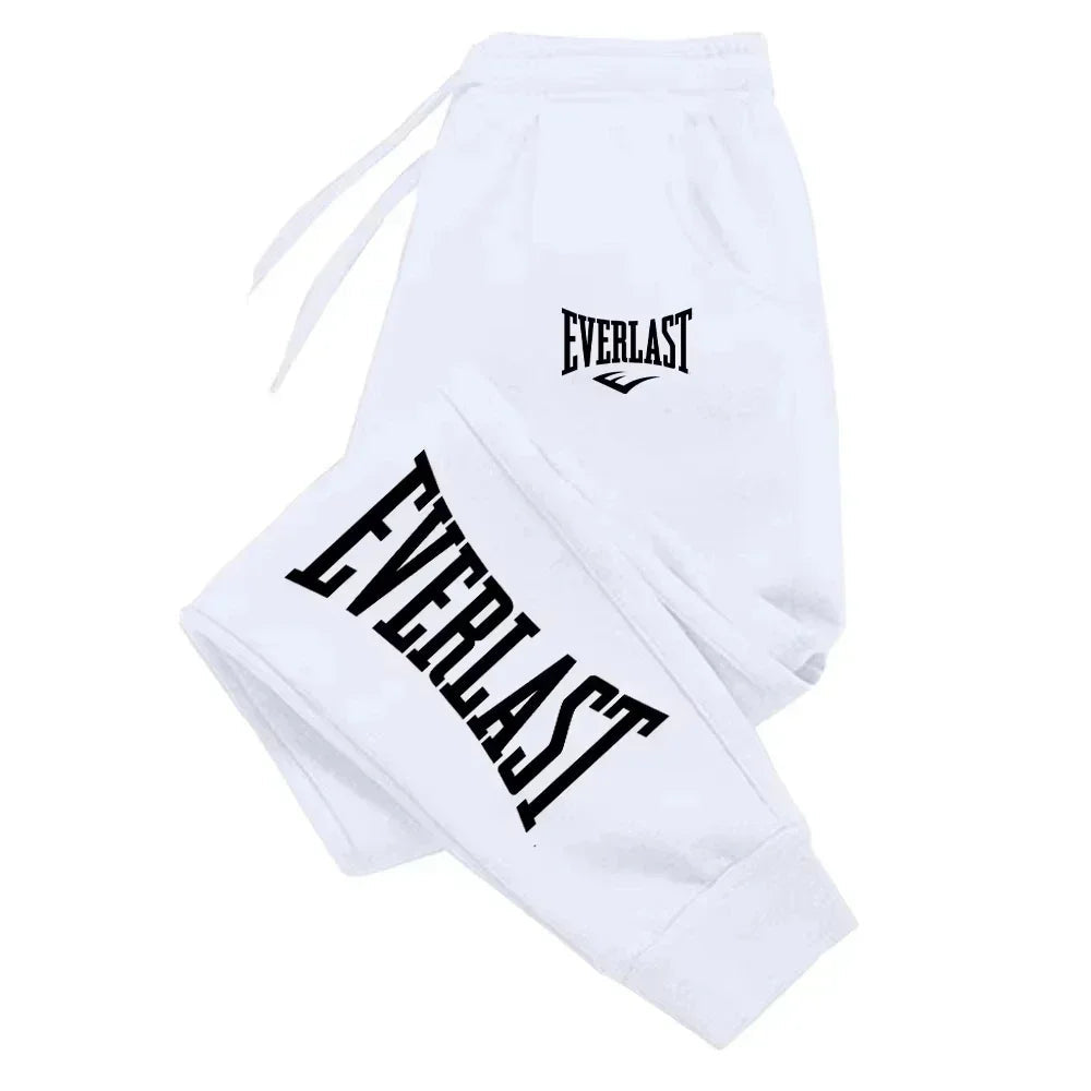 2025 EVERLAST Men Women Jogging Sweatpants Running Trousers Fleece Streetwear Sport Oversized Jogger Sweat Pants 2025 Clothing Khamik Shop Online
