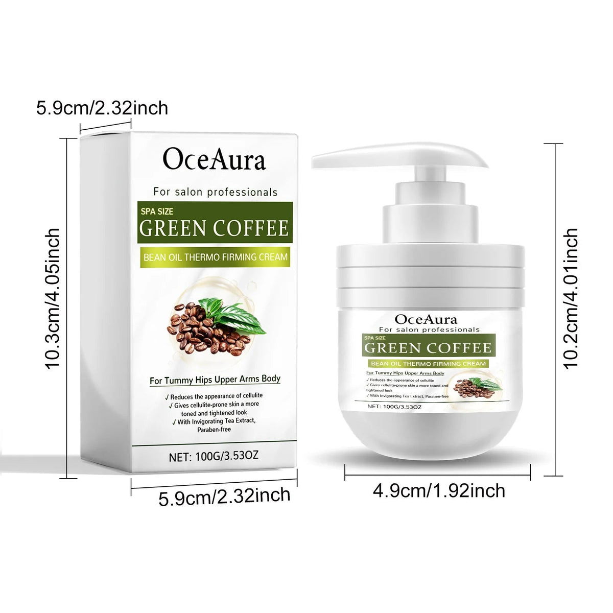 OceAura Firming and Brightening Body Lotion for Skin