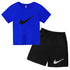 Summer Brand White T-shirt+Shorts Two-piece Set Kids New Clothing Fashion Letter Boy Girl3-13Yrs Sports Short-sleeved Casual Set Khamik Shop Online