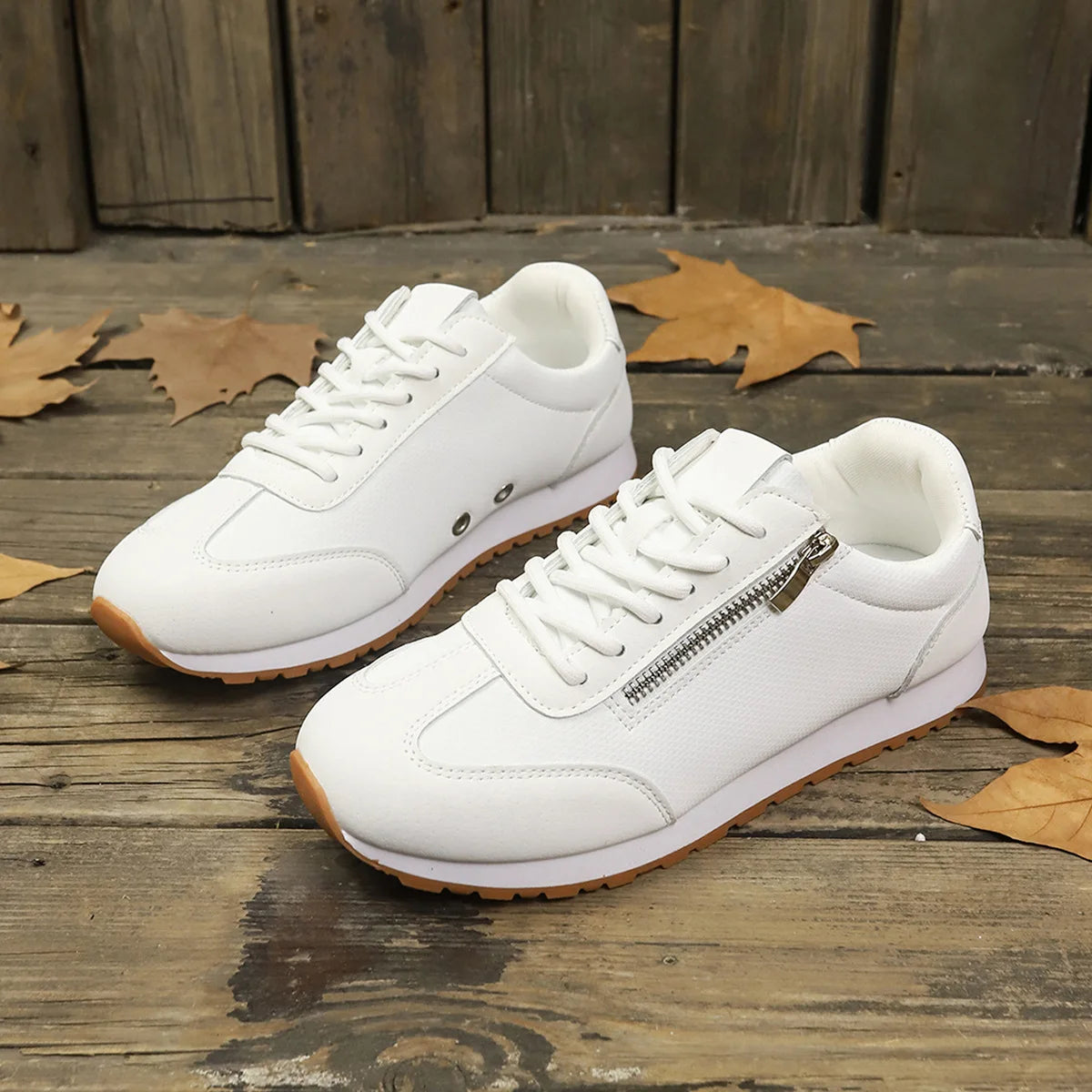 Women Sneakers Lightweight Leather Casual Shoes Forrest Gump Shoes Comfort Sport Running Shoes Lace Up Vulcanized Footwear Tenis Khamik Shop Online