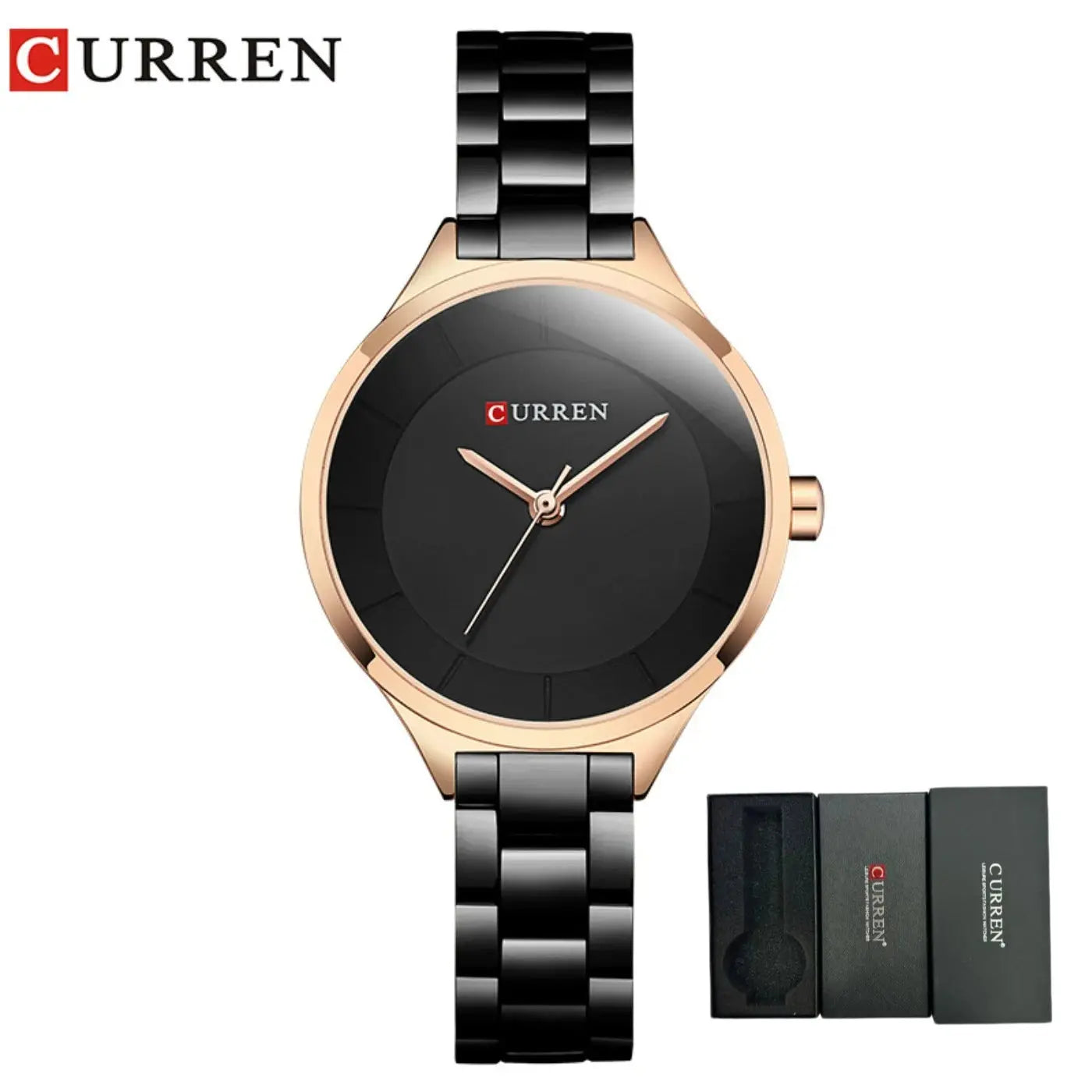 CURREN New Simple Women Bracelet Wrist Watches Light Extravagant Girls Fashion Geneva Quartz Clock Female Luxury Wristwatch 2017 Khamik Shop Online