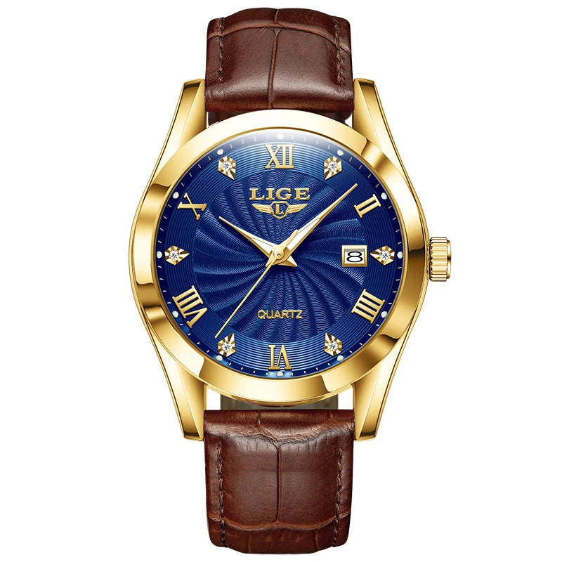Women'S Wristwatch Fashion Casual Leather Sport Waterproof Woman Watch Top Brand Luxury Women Bracelet Classic Female Clock