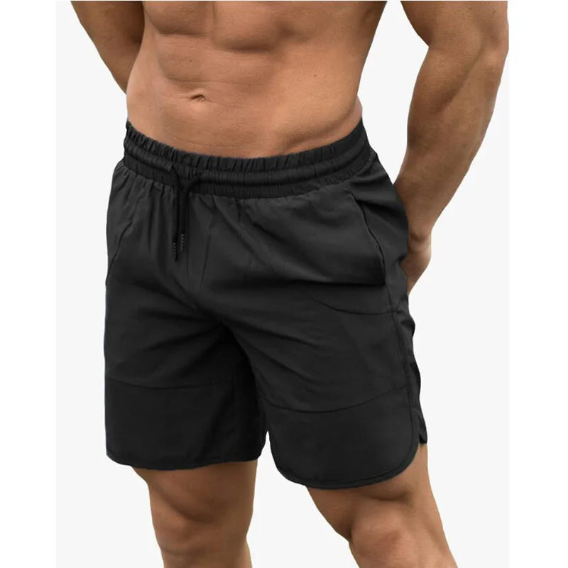 Running Shorts Men Quick Dry Workout Bodybuilding Gym Shorts Spandex Sports Jogging 2023 Pocket Tennis Training Shorts Khamik Shop Online