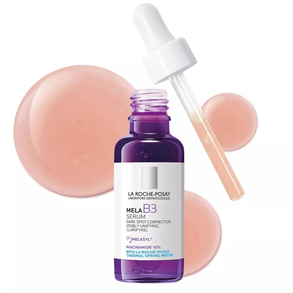 La Roche Posay Mela B3 Dark Spot Serum with Melasyl and 10% Niacinamide - 1 Fl Oz