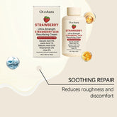 Oceaura Strawberry Body Cream Gentle Moisturizing Lightweight Non-greasy Improve Skin Texture Enhance Smoothness Soft Body Care Khamik Shop Online