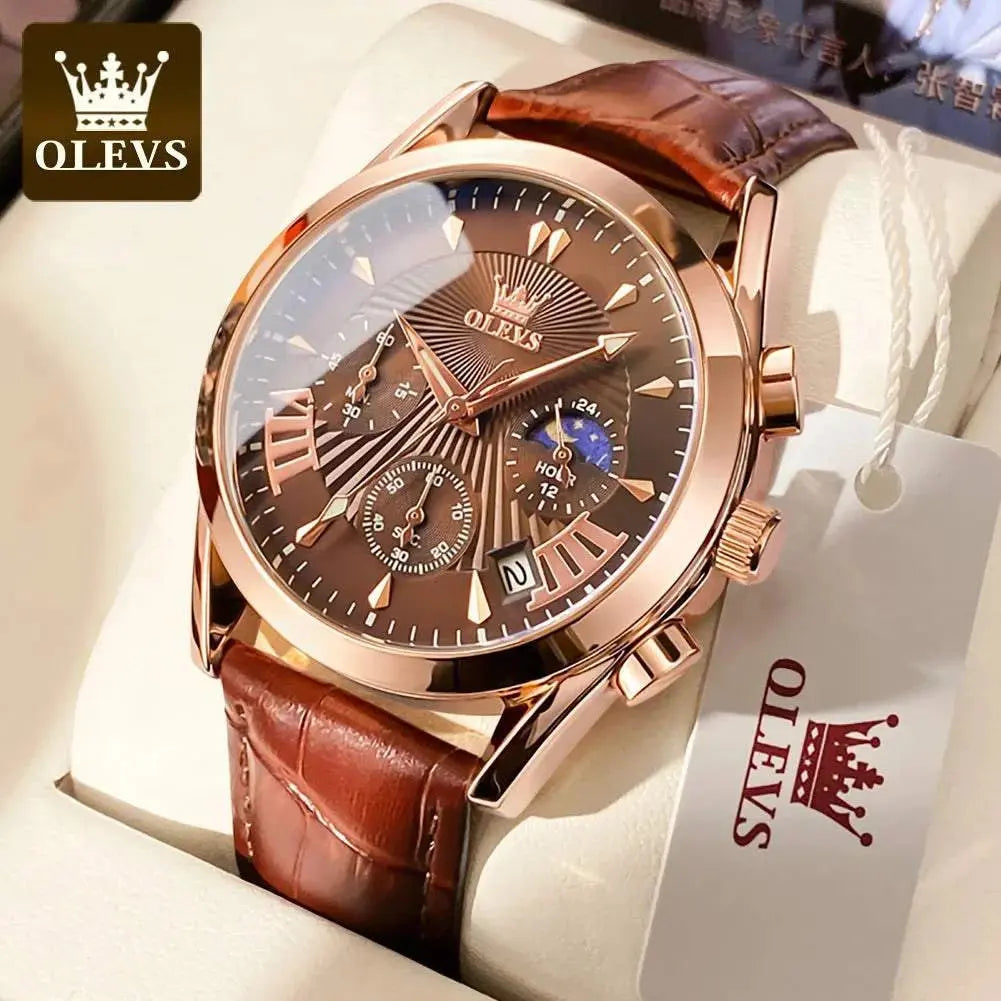 OLEVS casual fashion men&