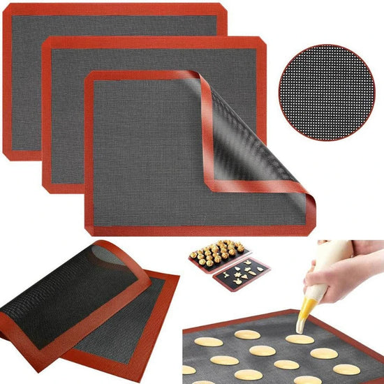 Perforated Silicone Baking Mat Non-stick Oven Sheet Liner Bakery Kitchen Bakeware Accessory Tools Pastry Macaron Pad For Cookies Khamik Shop Online