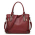 European and American Style Classic Messenger Bag For Women Maroon Asteria