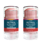 Retinol Collagen Facial Care Stick: a Multi-Functional Product That Combines Lip Balm, Eye Cream, Neck Cream, Primer, and Facial Moisturizer, Suitable for All Skin Types Khamik Shop Online