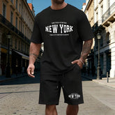 Mens T-Shirt Tracksuit Printing Casual Jogging Sportswear Outdoor Sports Adult Clothing Summer High Quality Short Sleeves Shorts Khamik Shop Online