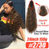 Straight Long Ponytail Extensions 22inch Natural Black Wrap Around Synthetic Hair Piece Pony Tail Hair Hairpieces for Women Girl Khamik Shop Online