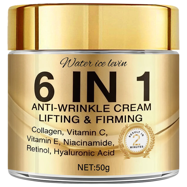 6 in 1 Cream with Collagen, Retinol & Hyaluronic Acid, Lifts, Firms & Nourishes for Softer, Confident Skin Khamik Shop Online
