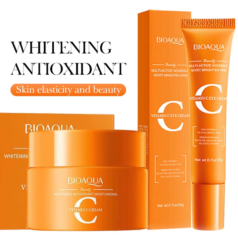 BIOAQUA Retinol Skin Care Sets Moisturizing Hydrating Face Cream Anti-Aging Wrinkle Dark Circles Eye Cream Travel Size Skin Care
