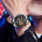 LIGE Simple Fashion Quartz Man Watch Silicone Outdoor Casual Sports Waterproof Luminous Calendar Random Gift Box Watches for Men Khamik Shop Online