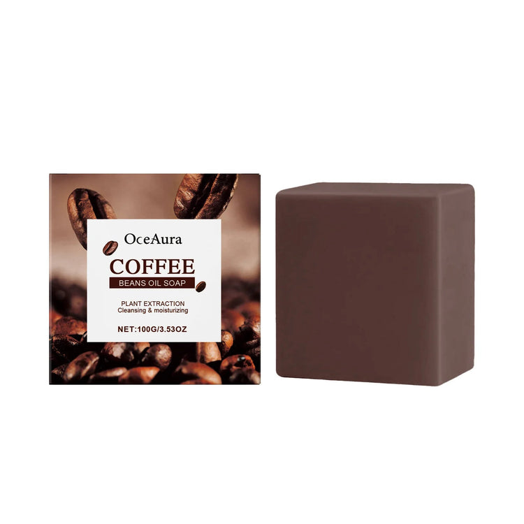 OCEAURA Coffee Body Care Soap Deep Cleaning Remove Odors Improve Roughness Oil Control Brighten Skin Smooth Body Nourishing Soap Khamik Shop Online
