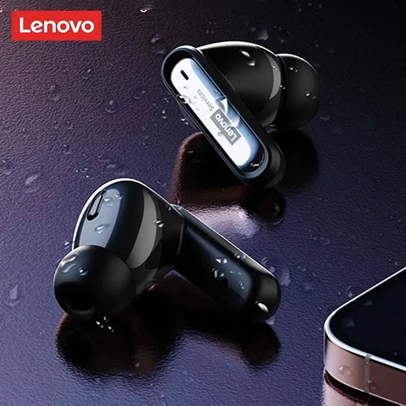 Choice Lenovo Gaming Headset Wireless Bluetooth 6.0 Earphones RGB Low Latency Waterproof Headphones Sports Headset GT103 Khamik Shop Online