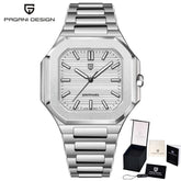PAGANI DESIGN Fashion Square Business Quartz Men&