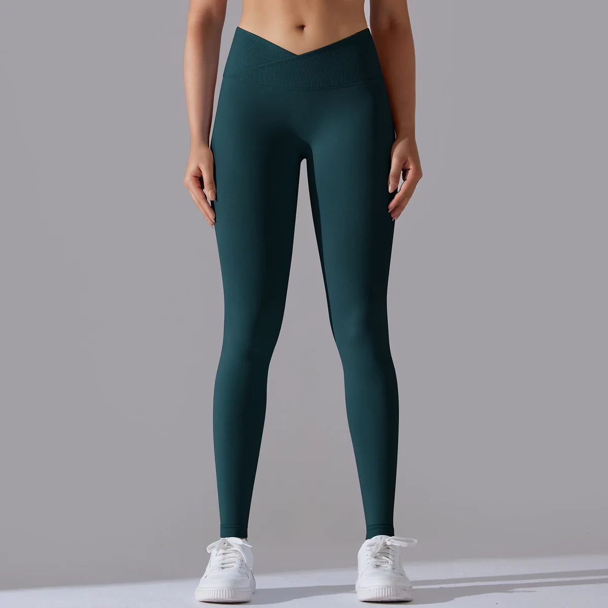 Crossover Waist Yoga Pants Women Hips Lifting Gym Leggings Seamless Sport Pants High Waist Fitness Leggings Workout Sportswear Khamik Shop Online