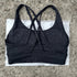 Solid Color Soft Cross Back Women Fitness Bra Tights Yoga Vest High Strength Shockproof Gym Sports Top Push Up With Chest Pad Khamik Shop Online