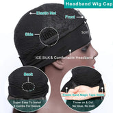 Body Wave Headband Human Hair Wig Machine Made Human Hair Wig Ready To Wear Headband Body Wave Remy Human Hair Wigs for Women Khamik Shop Online