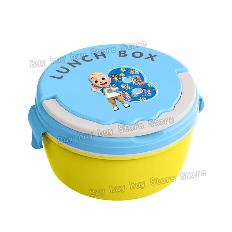 Cocomelons Lunch Boxs Portable Bento Meal Case Boys Fruit Food Storage Box Microwave 26letters Lunch Box Picnic Fresh Cases Gift Khamik Shop Online
