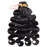 BeuMax 10A Grade 3/4 Body Wave Bundles with 2x6 Closure Brazilian Hair Cerise Alfie