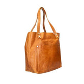 Alpine Leather Crossbody Handbag (Tote Bag) for Women Chocolate Crius